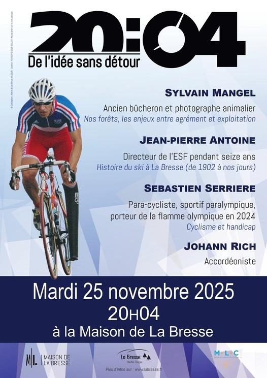 sortie à LA BRESSE, Vosges. 20H04 DE L'IDÉE SANS DÉTOUR Sortir à LA BRESSE(Vosges). LA BRESSE.