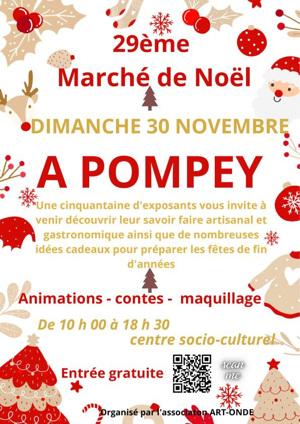 sortie à POMPEY, Meurthe et Moselle. 29ÈME MARCHÉ DE NOËL DE POMPEY Sortir à POMPEY(Meurthe et Moselle). POMPEY.