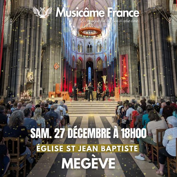 sortie à MEGEVE, Haute Savoie. CONCERT DE NOËL À MEGÈVE Sortir à MEGEVE(Haute Savoie). MEGEVE.