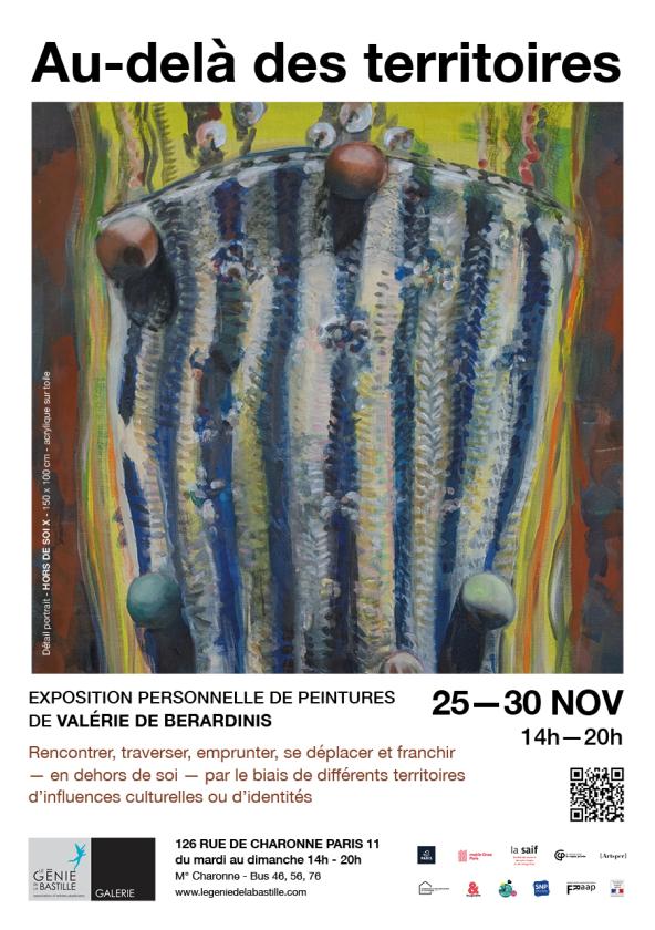 sortie à PARIS, Paris. AU-DELÀ DES TERRITOIRES, EXPOSITION DE PEINTURES Sortir à PARIS(Paris). PARIS.