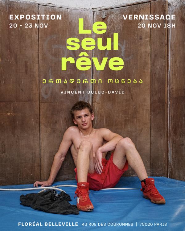 sortie à PARIS, Paris. "LE SEUL RÊVE"' DE VINCENT DULUC-DAVID Sortir à PARIS(Paris). PARIS.