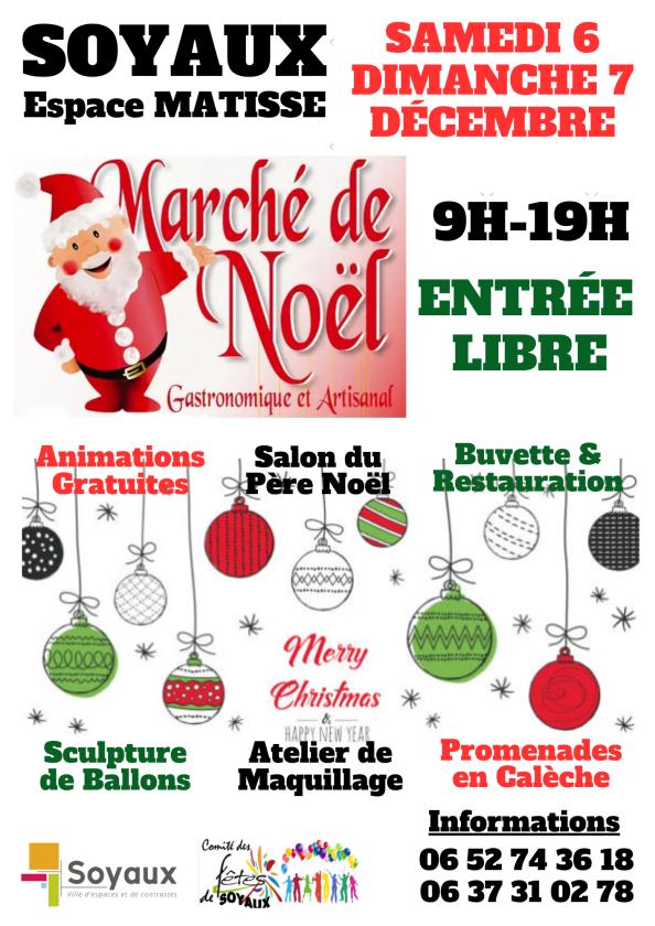 sortie à SOYAUX, Charente. MARCHÉ DE NOËL Sortir à SOYAUX(Charente). SOYAUX.