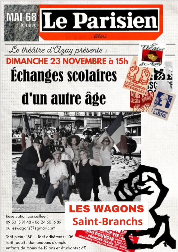 Sortir à ST BRANCHS(Indre et Loire). ST BRANCHS.