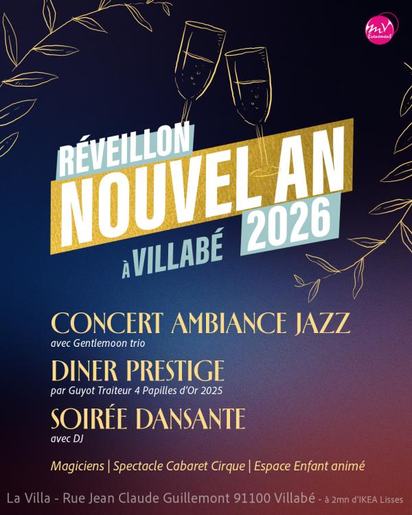 sortie à VILLABE, Essonne. NOUVEL AN 2026 Sortir à VILLABE(Essonne). VILLABE.