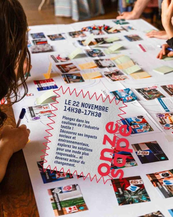 sortie à PARIS, Paris. FRESQUE DU TEXTILE À LA MAISON DES AUTRES MODES Sortir à PARIS(Paris). PARIS.