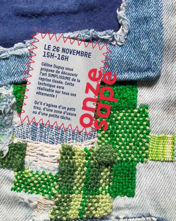 sortie à PARIS, Paris. ATELIER RÉPARATION- REPRISE TISSÉE Sortir à PARIS(Paris). PARIS.