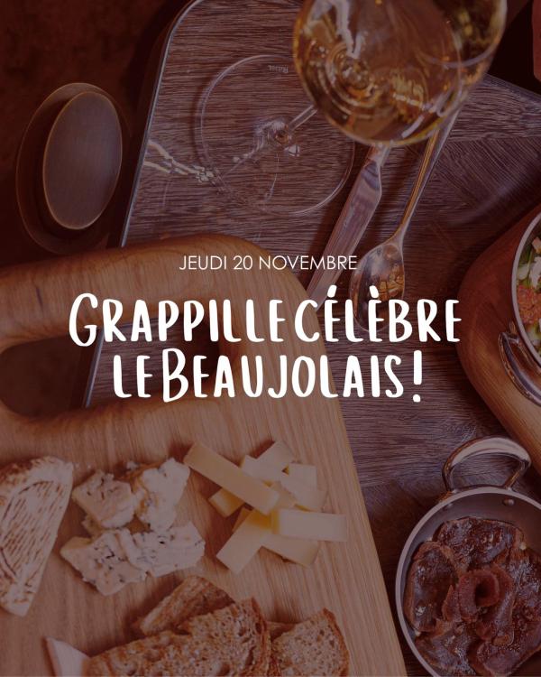 sortie à PARIS 08, Paris. GRAPPILLE CÉLÈBRE LE BEAUJOLAIS Sortir à PARIS 08(Paris). PARIS 08.
