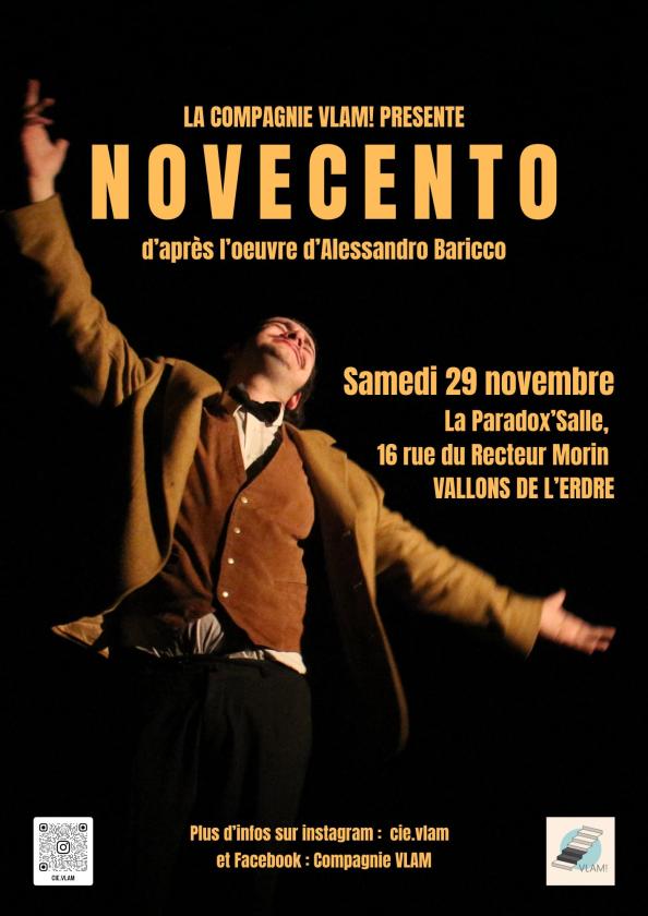 sortie à ST MARS LA JAILLE, Loire Atlantique. THÉÂTRE MUSICAL À LA PARADOX'SALLE Sortir à ST MARS LA JAILLE(Loire Atlantique). ST MARS LA JAILLE.