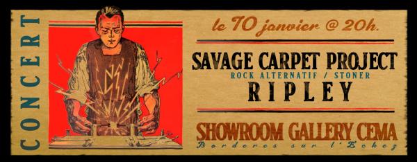 sortie à BORDERES SUR L ECHEZ, Hautes Pyrénées. CONCERT RIPLEY + SAVAGE CARPET PROJECT Sortir à BORDERES SUR L ECHEZ(Hautes Pyrénées). BORDERES SUR L ECHEZ.