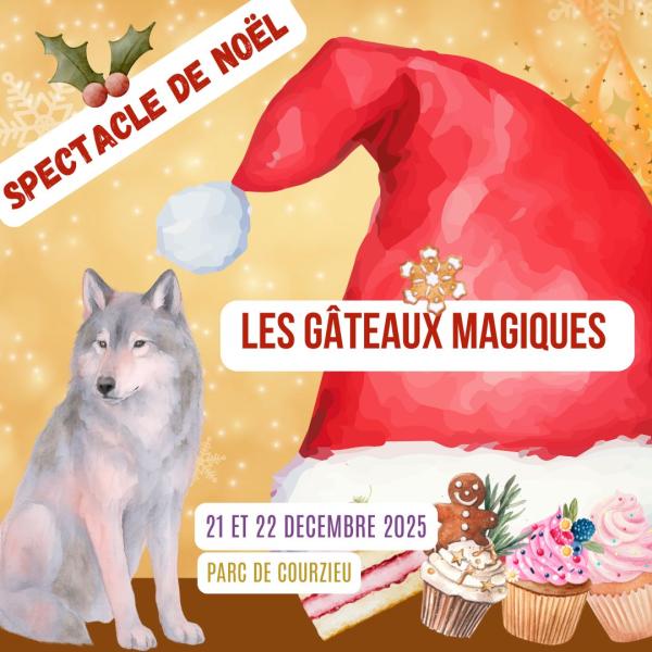 sortie à COURZIEU, Rhône. SPECTACLE DE NOËL : LES GATEAUX MAGIQUES Sortir à COURZIEU(Rhône). COURZIEU.