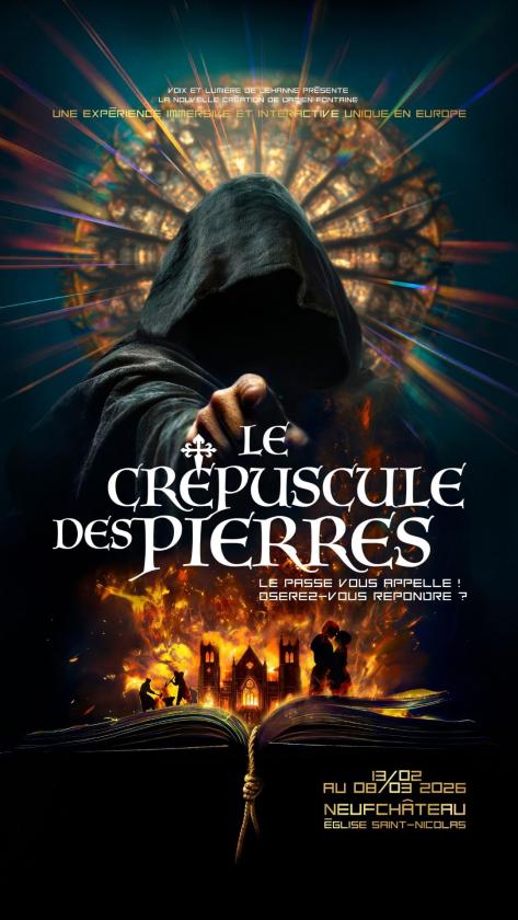 sortie à NEUFCHATEAU, Vosges. LE CRÉPUSCULE DES PIERRES Sortir à NEUFCHATEAU(Vosges). NEUFCHATEAU.