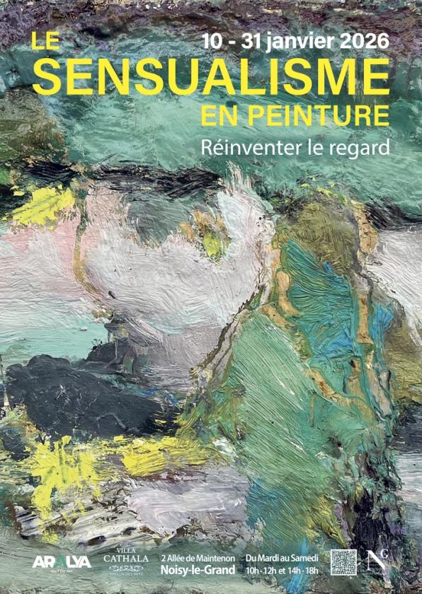 sortie à NOISY LE GRAND, Seine Saint Denis. LE SENSUALISME EN PEINTURE "RÉINVENTER LE REGARD" Sortir à NOISY LE GRAND(Seine Saint Denis). NOISY LE GRAND.