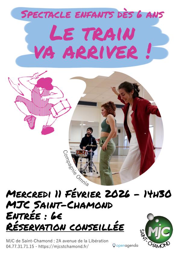 sortie à ST CHAMOND, Loire. LE TRAIN VA ARRIVER Sortir à ST CHAMOND(Loire). ST CHAMOND.