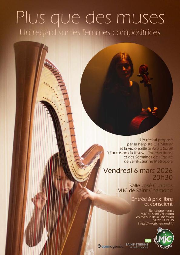 sortie à ST CHAMOND, Loire. PLUS QUE DES MUSES Sortir à ST CHAMOND(Loire). ST CHAMOND.