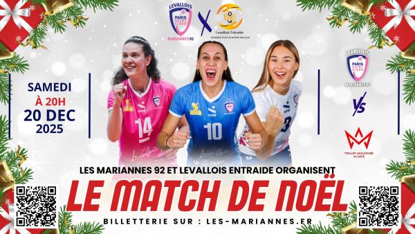 sortie à LEVALLOIS PERRET, Hauts de Seine. NOËL X VOLLEY CHEZ LES MARIANNES 92 Sortir à LEVALLOIS PERRET(Hauts de Seine). LEVALLOIS PERRET.