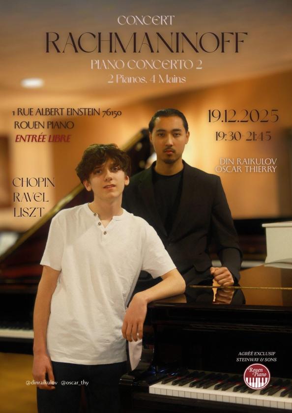 sortie à ST JEAN DU CARDONNAY, Seine Maritime. CONCERT RACHMANINOV Sortir à ST JEAN DU CARDONNAY(Seine Maritime). ST JEAN DU CARDONNAY.