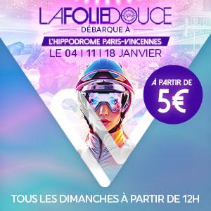 sortie à PARIS 12, Paris. LA FOLIE DOUCE PREND RÉSIDENCE À PARIS-VINCENNES E Sortir à PARIS 12(Paris). PARIS 12.