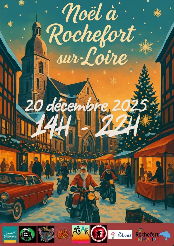 sortie à ROCHEFORT SUR LOIRE, Maine et Loire. ROCHEFORT SUR LOIRE - MARCHÉ DE NOËL Sortir à ROCHEFORT SUR LOIRE(Maine et Loire). ROCHEFORT SUR LOIRE.