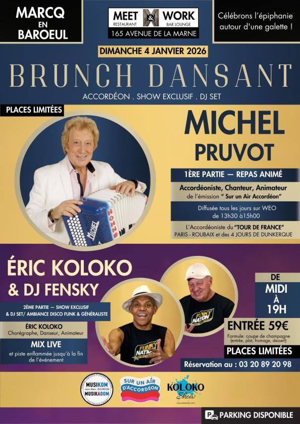 sortie à MARCQ EN BAROEUL, Nord. BRUNCH AVEC MICHEL PRUVOT Sortir à MARCQ EN BAROEUL(Nord). MARCQ EN BAROEUL.