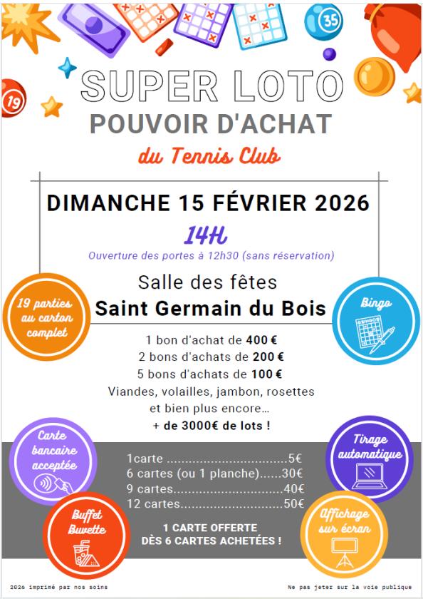 Sortir &agrave; ST GERMAIN DU BOIS(Sa&ocirc;ne et Loire). ST GERMAIN DU BOIS.