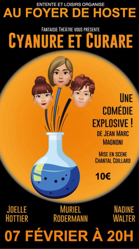 sortie à HOSTE, Moselle. CYANURE ET CURARE Sortir à HOSTE(Moselle). HOSTE.