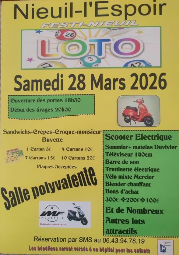 Sortir &agrave; NIEUIL L ESPOIR(Vienne). NIEUIL L ESPOIR.