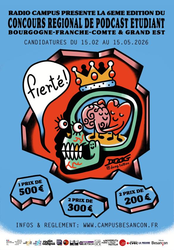 sortie à BESANCON, Doubs. CONCOURS RÉGIONAL DE PODCAST ÉTUDIANT 2026 Sortir à BESANCON(Doubs). BESANCON.