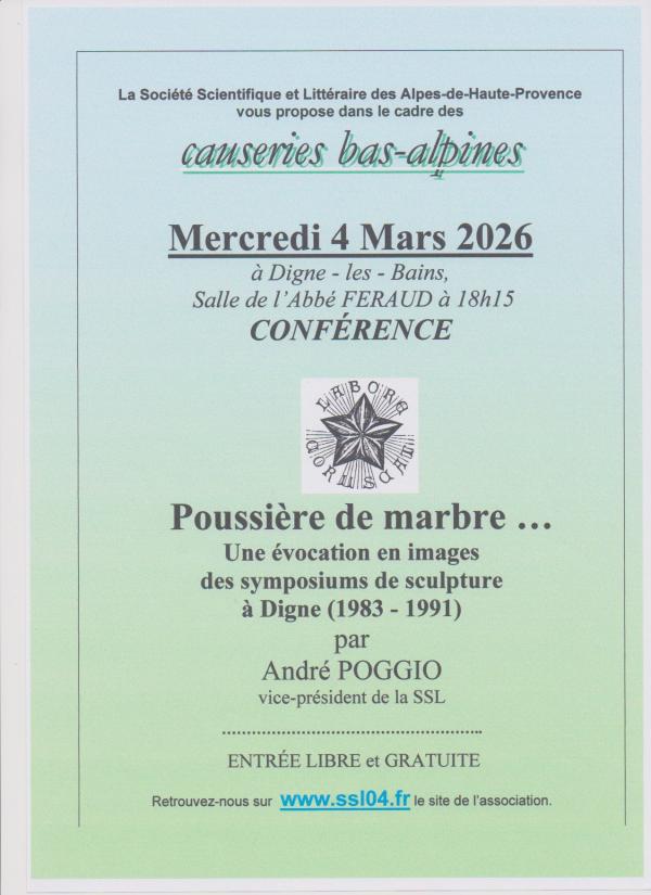 sortie à DIGNE LES BAINS, Alpes de Hte Provence. CAUSERIES BAS-ALPINES Sortir à DIGNE LES BAINS(Alpes de Hte Provence). DIGNE LES BAINS.