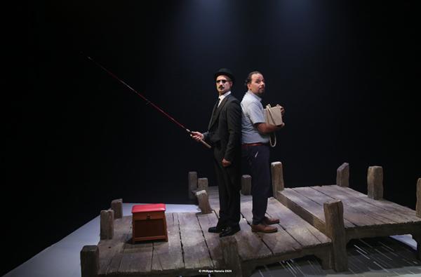 sortie à LA VALETTE DU VAR, Var. L’HOMME ET LE PÊCHEUR Sortir à LA VALETTE DU VAR(Var). LA VALETTE DU VAR.