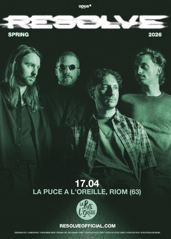 sortie à RIOM, Puy de Dôme. RESOLVE + TBA / LA PUCE A L'OREILLE, RIOM (63) Sortir à RIOM(Puy de Dôme). RIOM.