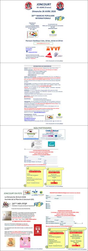 Sortir &agrave; JONCOURT(Aisne). JONCOURT.