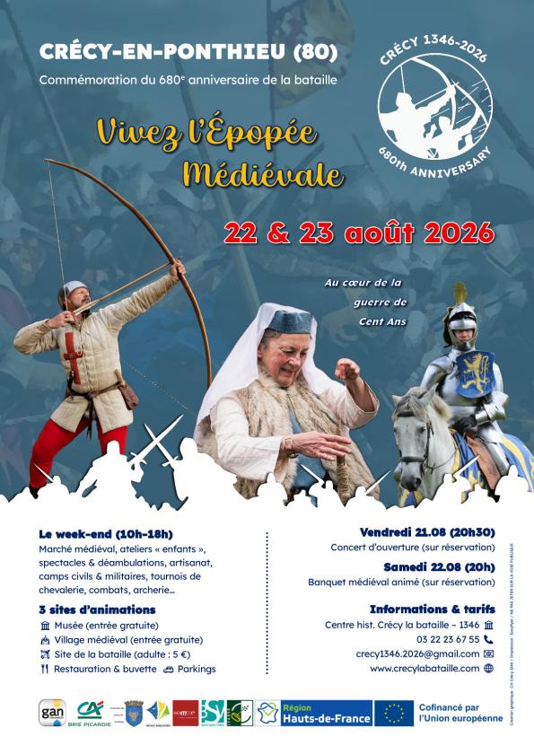 Sortir &agrave; CRECY EN PONTHIEU(Somme). CRECY EN PONTHIEU.