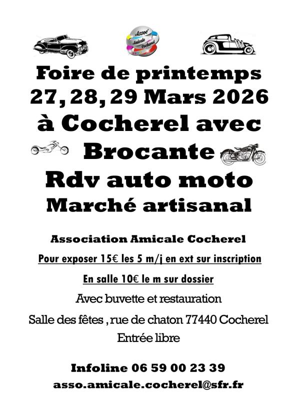 Sortir &agrave; COCHEREL(Seine et Marne). COCHEREL.
