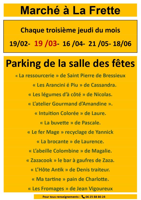 Sortir &agrave; LA FRETTE(Is&egrave;re). LA FRETTE.