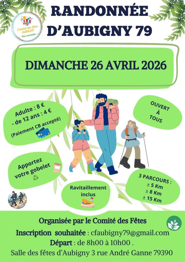 sortie à AUBIGNY, Deux Sèvres. RANDONNÉE D'AUBIGNY 79 Sortir à AUBIGNY(Deux Sèvres). AUBIGNY.