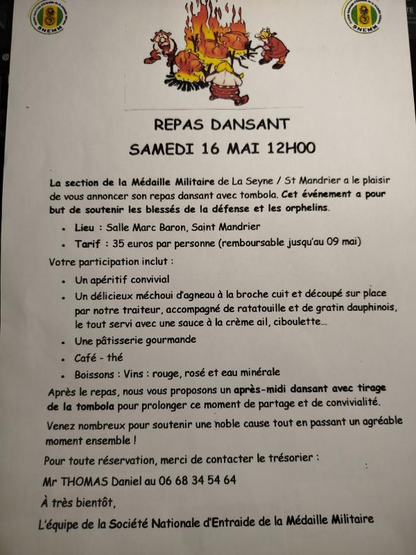 sortie à ST MANDRIER SUR MER, Var. REPAS DANSANT Sortir à ST MANDRIER SUR MER(Var). ST MANDRIER SUR MER.