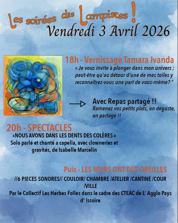 sortie à BRASSAC LES MINES, Puy de Dôme. REPAS PARTAGÉ, VERNISSAGE ET SPECTACLES Sortir à BRASSAC LES MINES(Puy de Dôme). BRASSAC LES MINES.