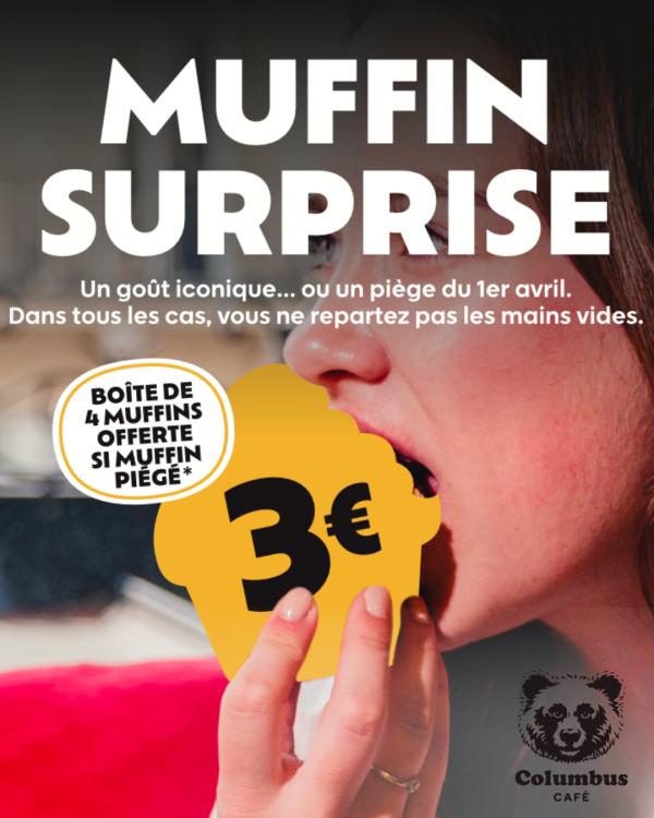 sortie à ANTONY, Hauts de Seine. COLUMBUS CAFÉ PROPOSE UN MUFFIN SURPRISE ! Sortir à ANTONY(Hauts de Seine). ANTONY.