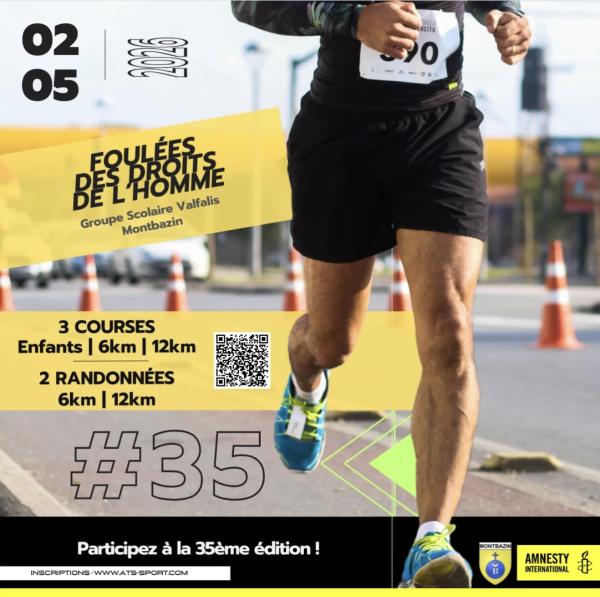 sortie à MONTBAZIN, Hérault. LES FOULEES DES DROITS DE L'HOMME Sortir à MONTBAZIN(Hérault). MONTBAZIN.