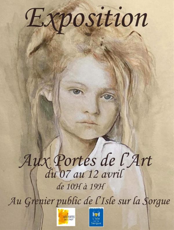 sortie à L ISLE SUR LA SORGUE, Vaucluse. AUX PORTES DE L'ART Sortir à L ISLE SUR LA SORGUE(Vaucluse). L ISLE SUR LA SORGUE.