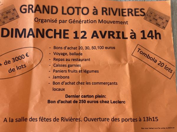 Sortir &agrave; RIVIERES(Tarn). RIVIERES.