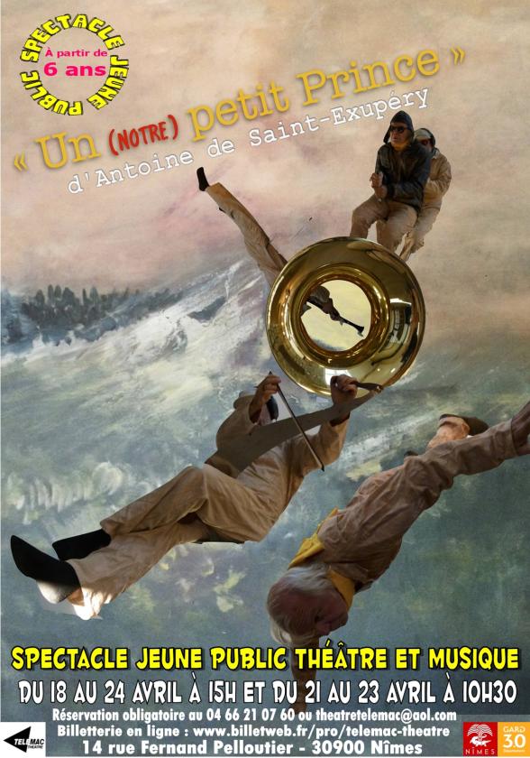 sortie à NIMES, Gard. UN (NOTRE) PETIT PRINCE D’ANTOINE DE SAINT-EXUPÉRY Sortir à NIMES(Gard). NIMES.