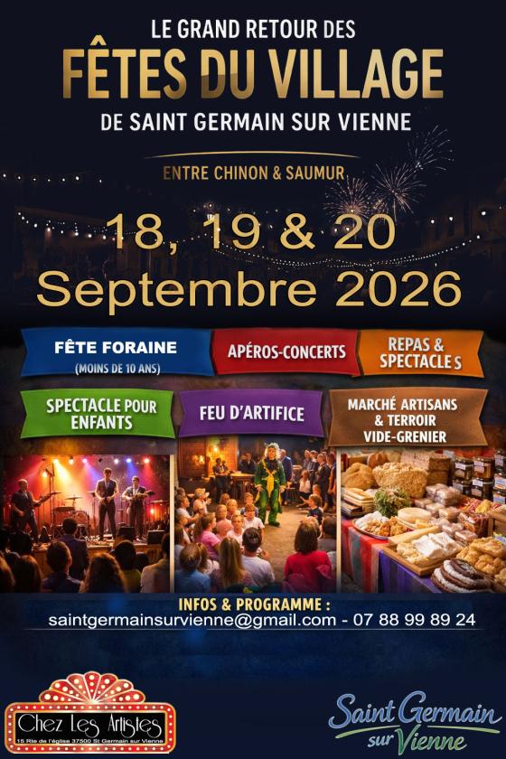 Sortir &agrave; ST GERMAIN SUR VIENNE(Indre et Loire). ST GERMAIN SUR VIENNE.