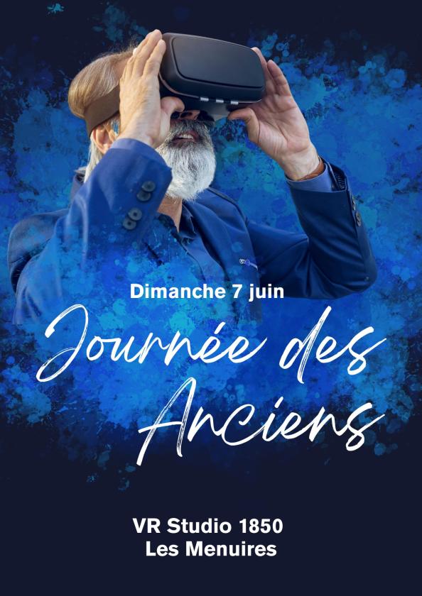 sortie à LES MENUIRES, Savoie. JOURNÉE DES ANCIENS – RÉALITÉ VIRTUELLE Sortir à LES MENUIRES(Savoie). LES MENUIRES.