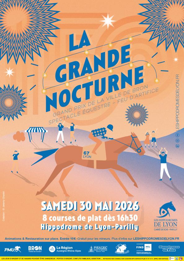 sortie à BRON, Rhône. LA GRANDE NOCTURNE Sortir à BRON(Rhône). BRON.