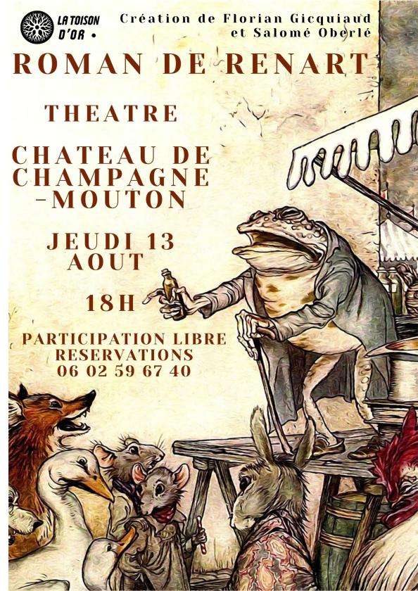 Sortir &agrave; CHAMPAGNE MOUTON(Charente). CHAMPAGNE MOUTON.