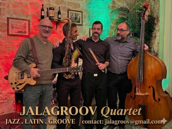 sortie à MARSEILLE, Bouches du Rhône. JALAGROOV 4TET - JAZZ, LATIN & GROOVE Sortir à MARSEILLE(Bouches du Rhône). MARSEILLE.