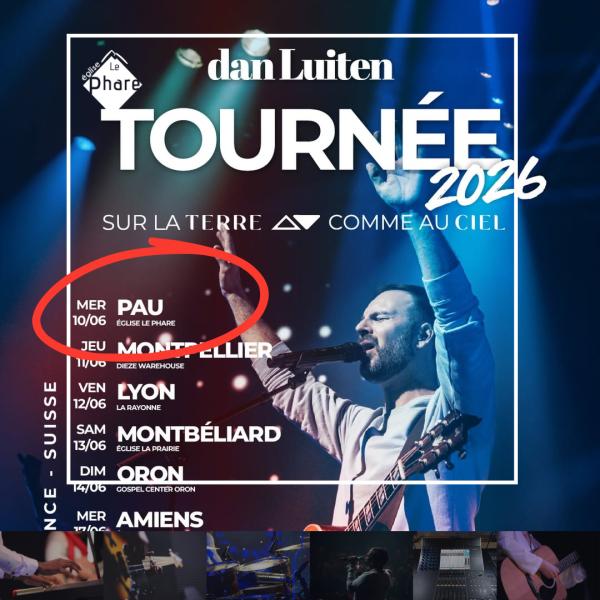 sortie à LONS, Pyrénées Atlantiques. TOURNÉE 2026 DAN LUITEN - Sortir à LONS(Pyrénées Atlantiques). LONS.