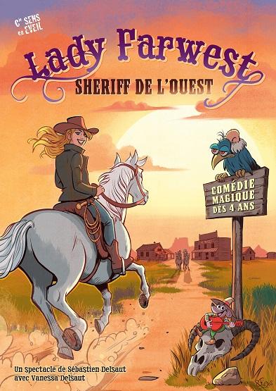 sortie à AVIGNON, Vaucluse. LADY FARWEST - CINEVOX THÉÂTRE - OFF 2026 - 11H10 Sortir à AVIGNON(Vaucluse). AVIGNON.