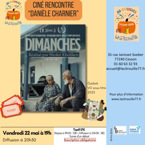 sortie à CESSON, Seine et Marne. COLLATION, PROJECTION, DÉBAT : « DIMANCHES » Sortir à CESSON(Seine et Marne). CESSON.